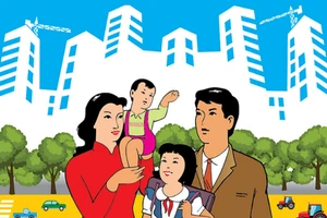 Thi sáng tác tranh 'Gia đình no ấm, tiến bộ, hạnh phúc'