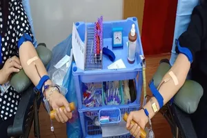 Công đoàn viên Sở Tư pháp TP.HCM hiến máu tình nguyện