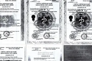 Bình Dương: Phát hiện hàng loạt bác sĩ sử dụng chứng chỉ hành nghề giả
