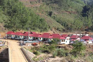 1 góc xã Trà Leng, nơi có 3 trẻ em tử vong dịp Tết Ất Tỵ 2025. Ảnh: THANH NHẬT