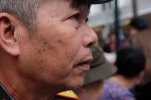 Nước mắt của những cựu chiến binh khi xem diễu binh, diễu hành A80