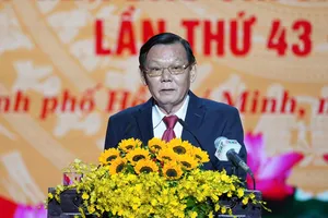 Ông NGUYỄN TẤN PHONG, Chủ tịch Hội Nhà báo TP.HCM. Ảnh: THUẬN VĂN