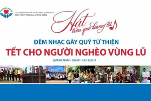 Hát trên quê hương Quảng Ngãi cho học sinh nghèo