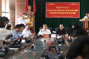 Vụ Hà Giang: Đã khởi tố vụ án lợi dụng chức vụ, quyền hạn