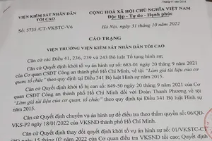 Giải quyết vụ án "làm giả...", điều tra viên cũng làm giả...