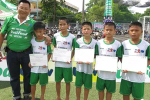 Học viện bóng đá NutiFood tuyển được 8 mầm non vào vòng chung kết