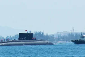 Quân cảng Cam Ranh đón tàu ngầm 185- Khánh Hòa