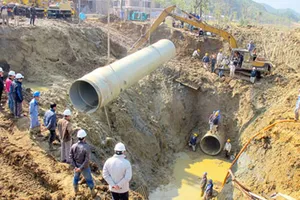 Thêm 7 bị can trong vụ vỡ đường ống nước sông Đà bị khởi tố