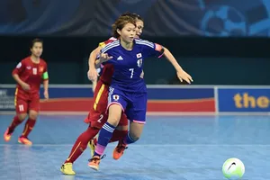 Giải vô địch Futsal: Việt Nam thua Nhật Bản 2-4