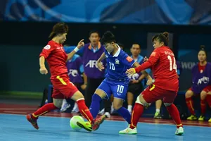 Thua Thái Lan 2-1, tuyển nữ Futsal Việt Nam bị loại