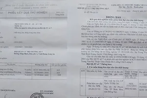 Nguyên đội trưởng QLTT Long An giải cứu phân dỏm bị bắt