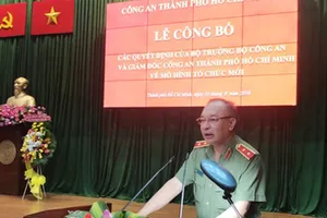 Công an TP.HCM có thêm 4 phó giám đốc