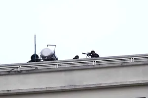 Hiện trường bao vây nghi phạm ma túy tại Vinh