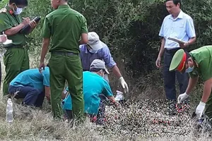 Một phụ nữ chết lõa thể trong rừng ở Ninh Thuận