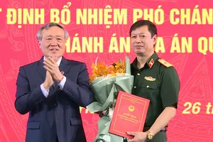 Tòa án Nhân dân Tối cao có tân Phó Chánh án