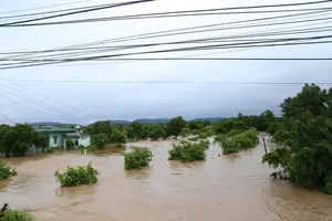 Thủy điện Đắk Kar: Nước đang rút, vẫn trong mức an toàn