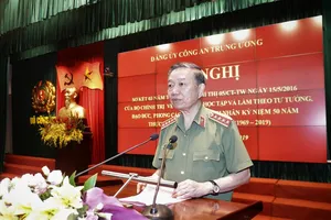 Bộ trưởng Tô Lâm: Ngành công an ra sức thực hiện Di chúc Bác