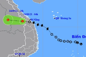 Bão số 6 suy yếu thành vùng áp, mưa lớn ở Trung Bộ