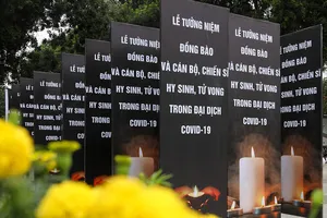 TRỰC TIẾP: Lễ tưởng niệm đồng bào, chiến sĩ hy sinh, tử vong trong đại dịch