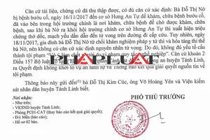 Bình Thuận: Không đủ yếu tố xác định ông Võ Hoàng Yên chữa bệnh gây chết người