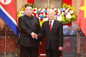 Tổng Bí thư, Chủ tịch nước và các lãnh đạo gửi điện mừng Quốc khánh Triều Tiên