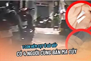 VIDEO ĐIỀU TRA: 1 con hẻm cụt ở Gò Vấp có 4 người bán ma túy