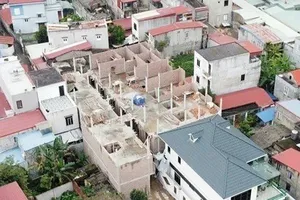 Hải Phòng: Vợ xây nhà không phép, chồng xin thôi chức chủ tịch phường