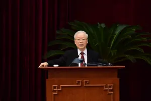 Tổng Bí thư Nguyễn Phú Trọng chủ trì Hội nghị Trung ương 8