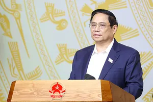 Thủ tướng Phạm Minh Chính chủ trì phiên họp thứ sáu của ban chỉ đạo. Ảnh: VGP