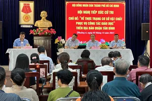 Cử tri Tân Bình: Sớm xây dựng 3 trường học đạt chuẩn 