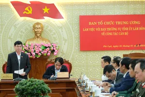 Ông Trần Đình Văn được giao phụ trách Tỉnh uỷ Lâm Đồng