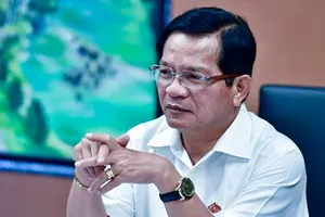 Cựu Bí thư Quảng Ngãi Lê Viết Chữ. Ảnh: TV