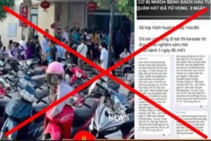 Loan tin sai về dịch bạch hầu, 1 phụ nữ bị xử phạt