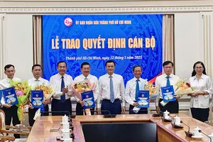 Công bố lãnh đạo Sở Nông nghiệp và Môi trường TP.HCM