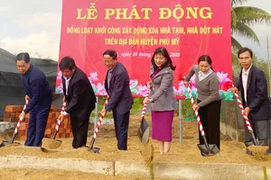 Bình Định hoàn thành xóa nhà tạm trước 7 tháng