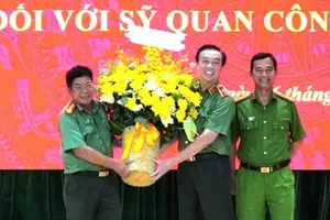 Giám đốc Công an tỉnh Long An được thăng cấp hàm Thiếu tướng