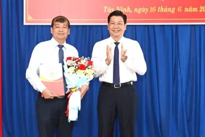 Ông Võ Đức Trong giữ chức Trưởng ban Tổ chức Tỉnh ủy Tây Ninh