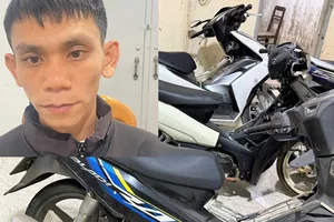 Lâm Đồng: Công an phường B’Lao bắt 'siêu trộm' xe máy ngay ngày đầu ra quân trấn áp tội phạm