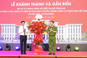 Khánh thành công trình Trụ sở Cơ quan Cảnh sát điều tra Bộ Công an