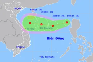 Biển Đông xuất hiện áp thấp nhiệt đới và sẽ mạnh thêm