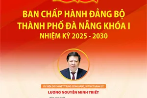 75 nhân sự Ban Chấp hành Đảng bộ TP Đà Nẵng nhiệm kỳ 2025 - 2030