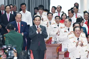 Ông Trần Lưu Quang dự khai mạc Đại hội Đảng bộ tỉnh Cà Mau 