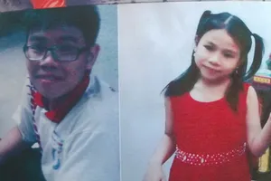 Hai cháu bé nghi mất tích xuất hiện trong camera của Maximark Cộng Hòa 