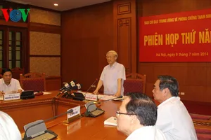 Đề xuất lập bốn đoàn kiểm tra về chống tham nhũng