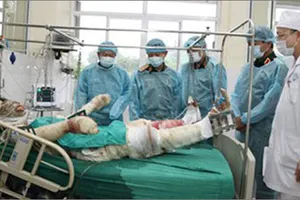 Vụ rơi trực thăng huấn luyện: Sức khoẻ của 3 chiến sĩ đang rất xấu