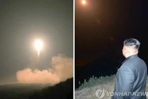 Kim Jong-un trực tiếp chỉ huy tập trận phóng tên lửa nhằm căn cứ quân sự Mỹ