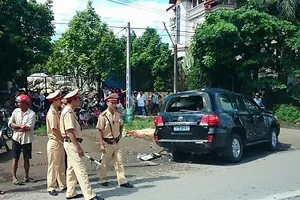Trung tướng công an tử nạn trên đường đi làm nhiệm vụ