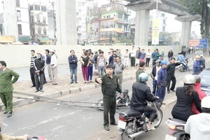 Tai nạn nghiêm trọng ở công trường dự án đường sắt trên cao 