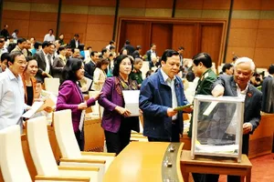Quốc hội quyết: Vẫn giữ nguyên ba mức tín nhiệm