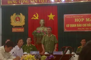 Công an không được từ chối cung cấp thông tin cho báo chí